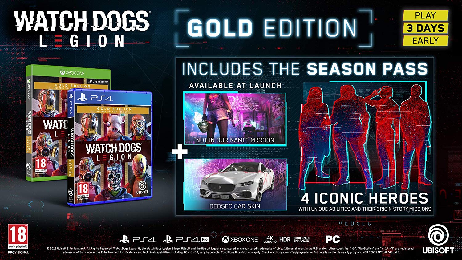 Watch Dogs Legion - Video Games by UBI Soft The Chelsea Gamer