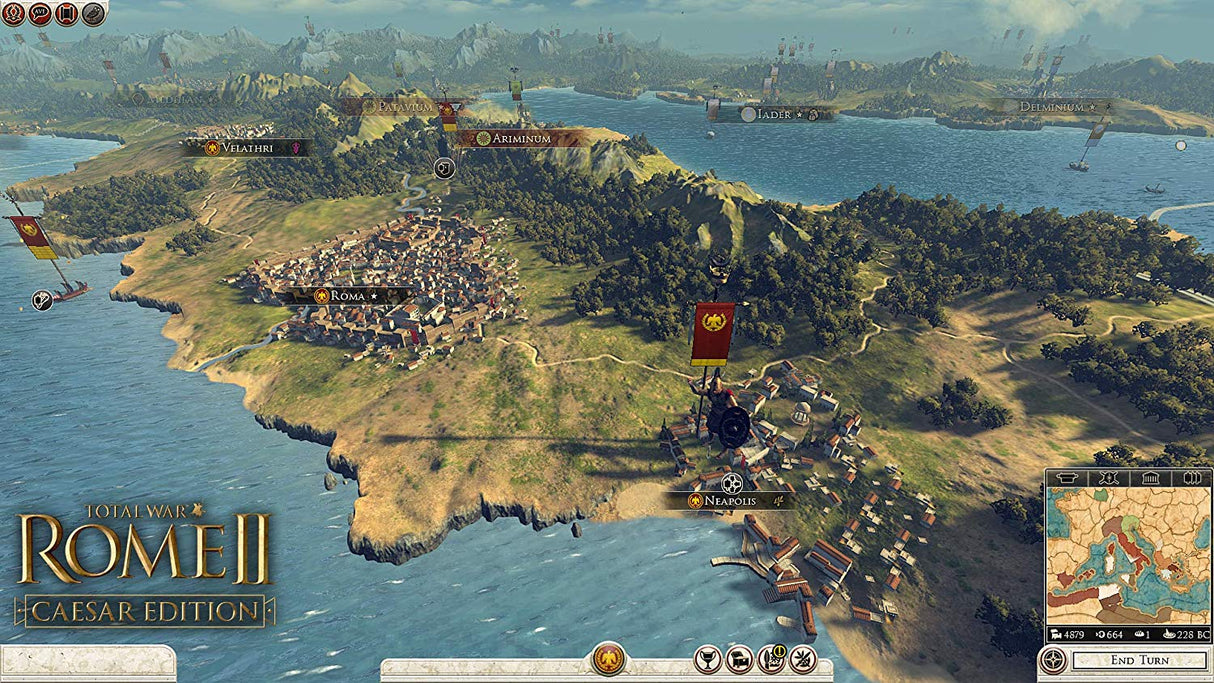 Total War: Rome II - Caesar Edition - PC - Video Games by SEGA UK The Chelsea Gamer