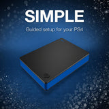 Seagate 4TB Game Drive for PlayStation 4 - Console Accessories by Seagate The Chelsea Gamer