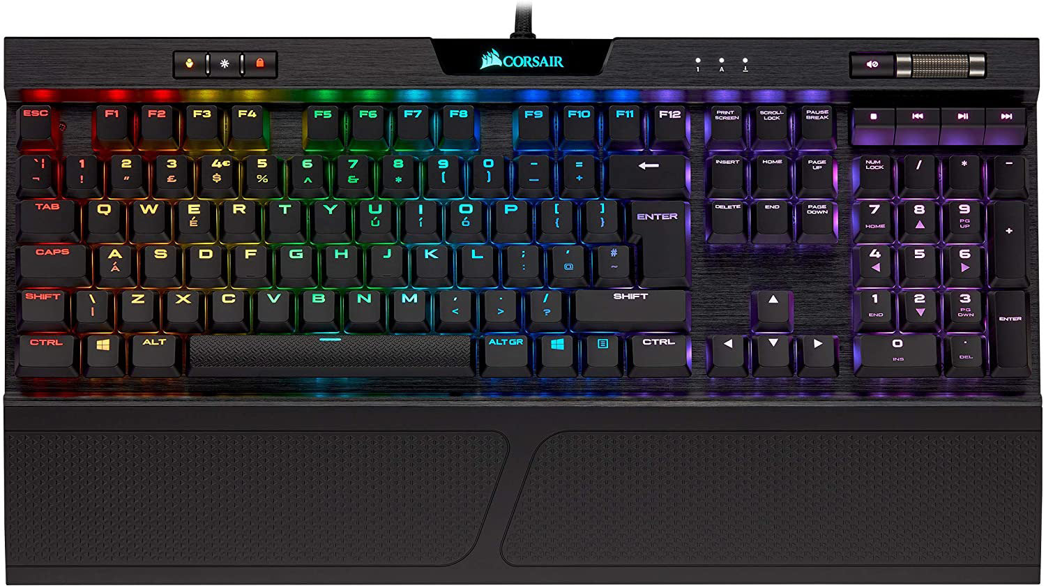 Corsair - K70 RGB MK.2 Low Profile RAPIDFIRE Mechanical Gaming Keyboard - CHERRY® MX - Keyboard by Corsair The Chelsea Gamer