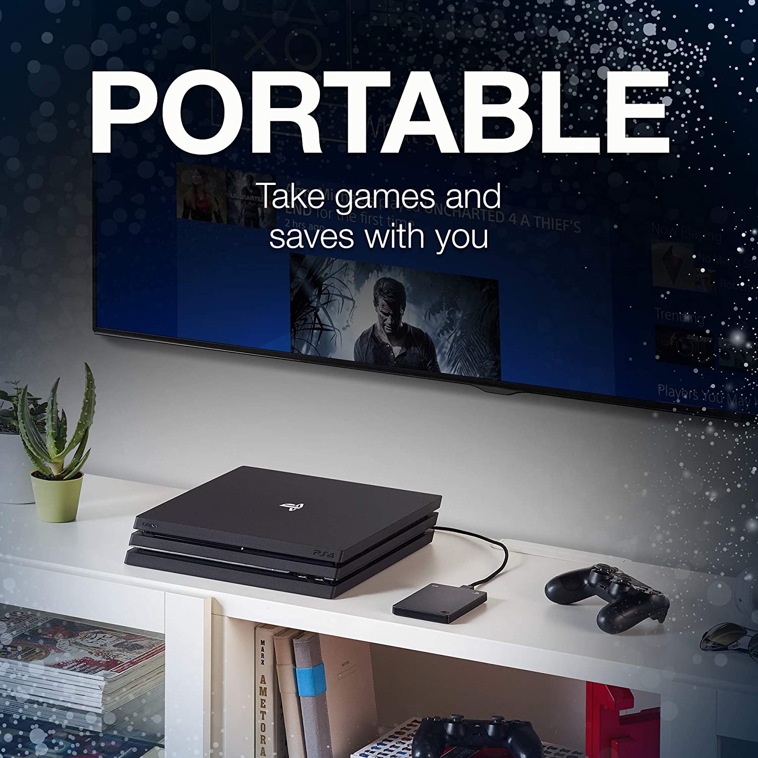 Seagate Game Drive for PS4™ - 2TB - Console Accessories by Seagate The Chelsea Gamer