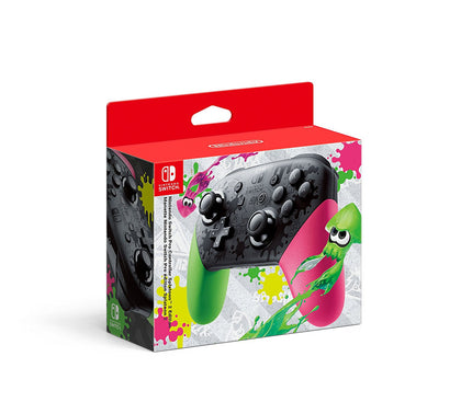 Nintendo Switch Pro Controller - Splatoon 2 Edition - Console Accessories by Nintendo The Chelsea Gamer
