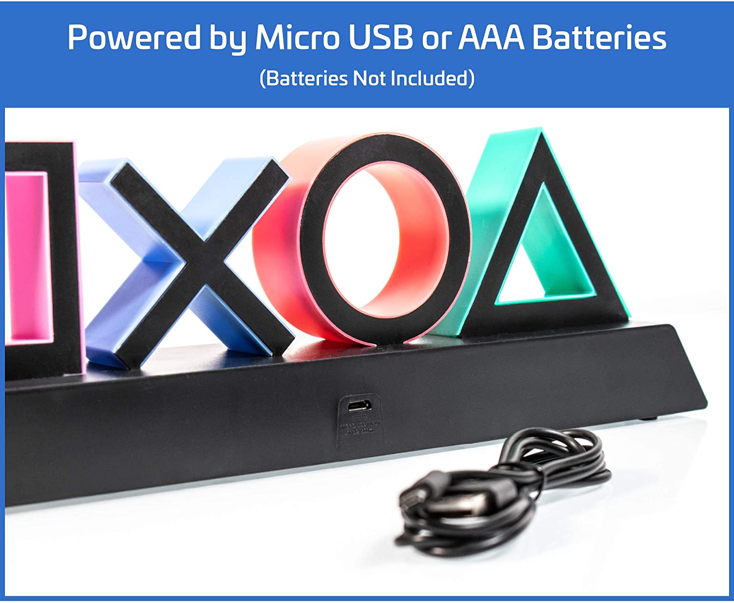 PlayStation Icon Light - merchandise by Paladone The Chelsea Gamer