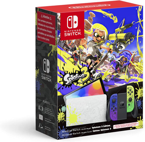Nintendo Switch – OLED Model Splatoon 3 Edition - Console pack by Nintendo The Chelsea Gamer