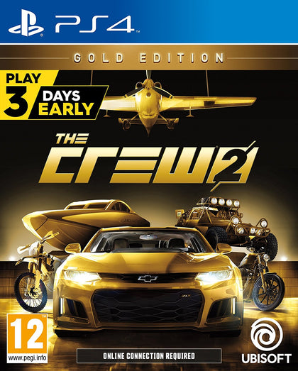 The Crew 2 - Gold Edition - PlayStation 4 - Video Games by UBI Soft The Chelsea Gamer