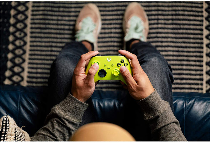 Xbox Wireless Controller – Electric Volt - Console Accessories by Microsoft The Chelsea Gamer