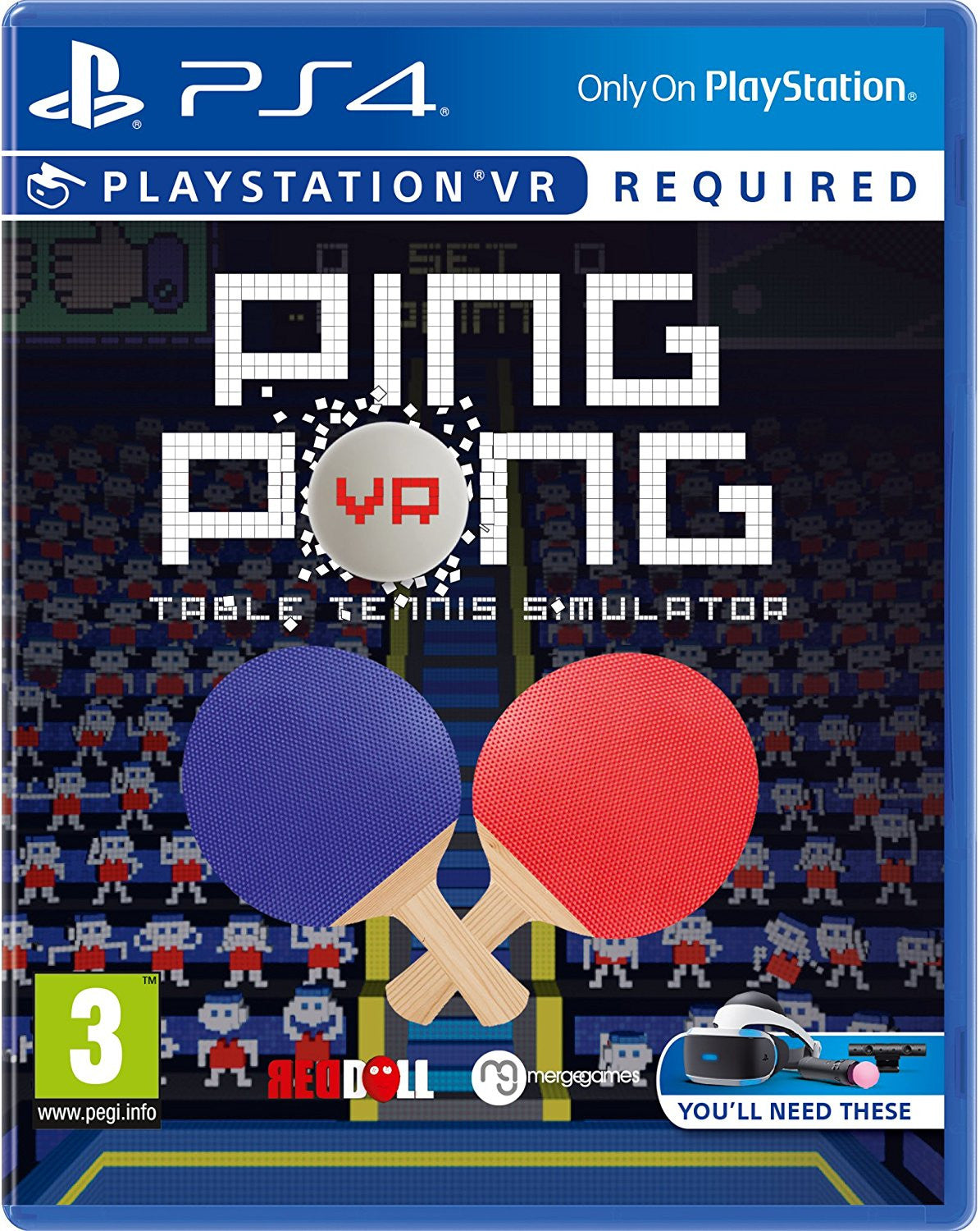 Ping Pong VR: Table Tennis Simulator - PSVR - Video Games by Merge Games The Chelsea Gamer