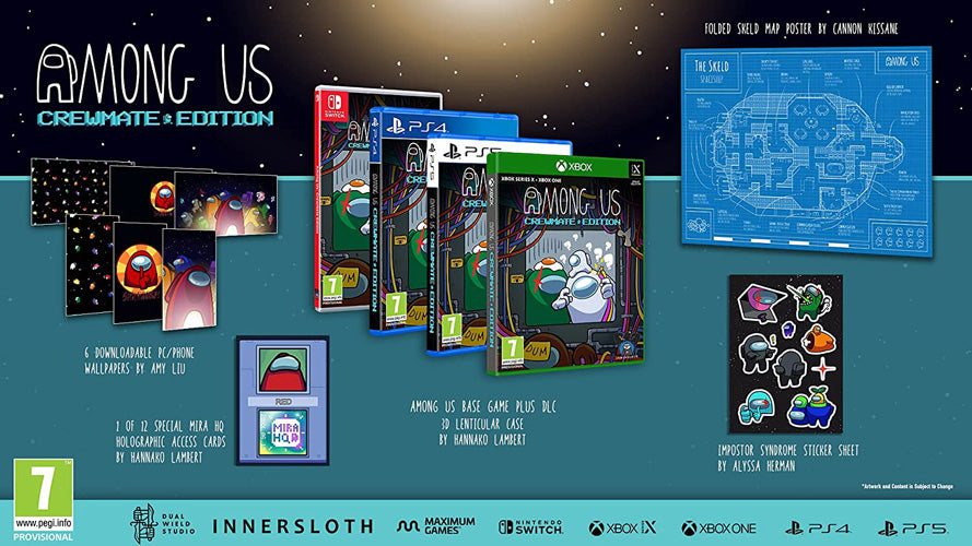 Among Us - Crewmate Edition - PlayStation 5 - Video Games by Maximum Games Ltd (UK Stock Account) The Chelsea Gamer