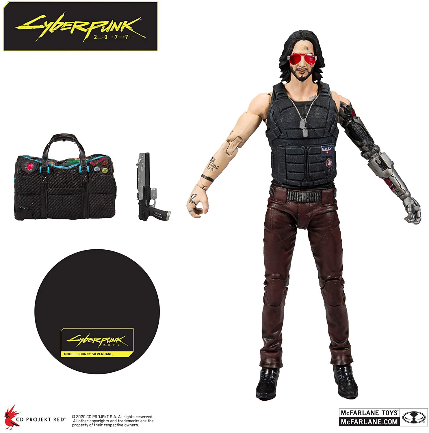 McFarlane - Johnny Silverhand (J-Bag)- Cyberpunk 2077 - merchandise by McFarlane The Chelsea Gamer
