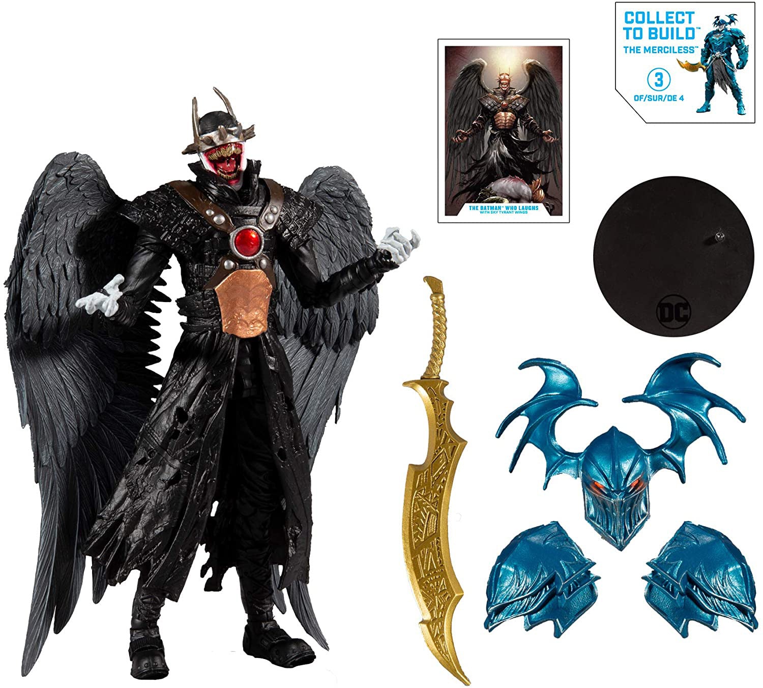 McFarlane - The Batman Who Laughs With Sky Tyrant Wings (Hawkman)- DC Multiverse - merchandise by McFarlane The Chelsea Gamer