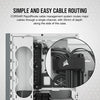 Corsair 5000D AIRFLOW Midi Tower PC Case - White - Core Components by Corsair The Chelsea Gamer