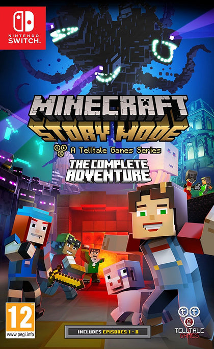Minecraft Story Mode: The Complete Collection - Nintendo Switch - Video Games by Maximum Games Ltd (UK Stock Account) The Chelsea Gamer