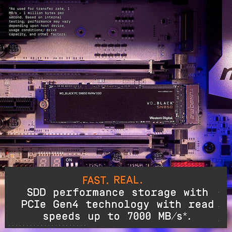 WD BLACK SN850 - 500GB - HIGH PERFORMANCE GAMING NVMe SSD - Gen4 - Core Components by Western Digital The Chelsea Gamer