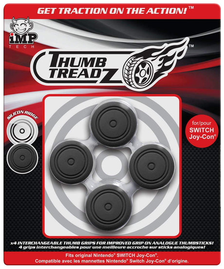 Trigger Treadz Switch Thumb Treadz - Black - Console Accessories by IMP Tech The Chelsea Gamer