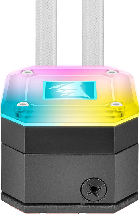 Corsair iCUE H100i ELITE CAPELLIX Liquid CPU Cooler - White - Core Components by Corsair The Chelsea Gamer