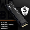 WD BLACK SN850 - 1TB with Heatsink - HIGH PERFORMANCE GAMING NVMe SSD - Gen4 - Core Components by Western Digital The Chelsea Gamer