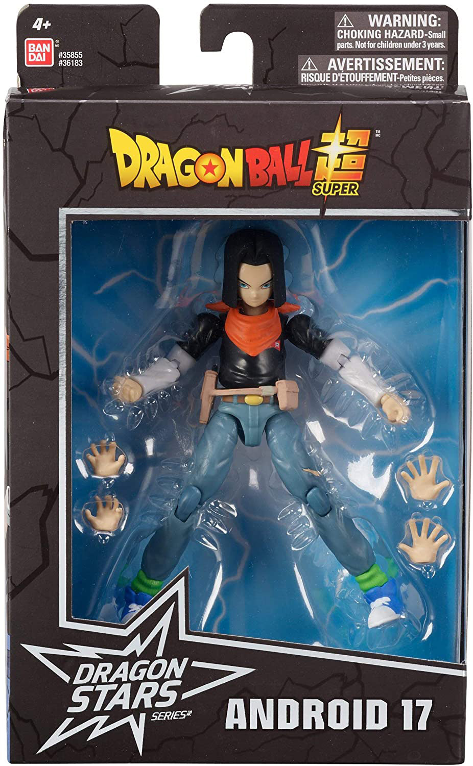 Dragon Ball: Dragon Stars - Android 17 Action Figure - merchandise by Bandai Namco Merchandise The Chelsea Gamer