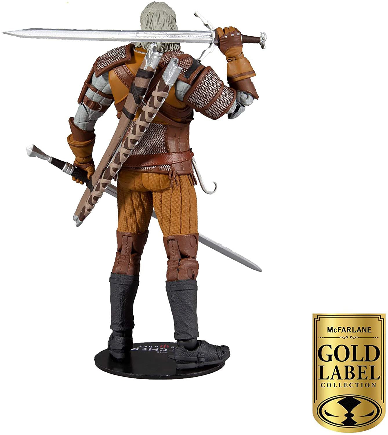 McFarlane -Geralt Of Rivia (Gold Label Series) - The Witcher - merchandise by McFarlane The Chelsea Gamer