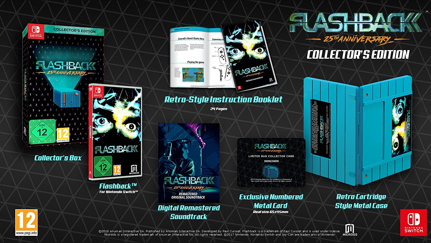 Flashback Collector's Edition - Nintendo Switch - Video Games by Maximum Games Ltd (UK Stock Account) The Chelsea Gamer