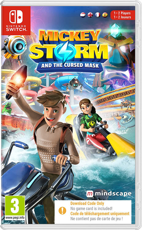 Mickey Storm & The Cursed Mask - Nintendo Switch - Video Games by Mindscape The Chelsea Gamer