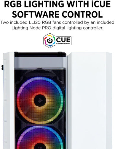 Corsair Crystal 280X PC Case - White - Core Components by Corsair The Chelsea Gamer