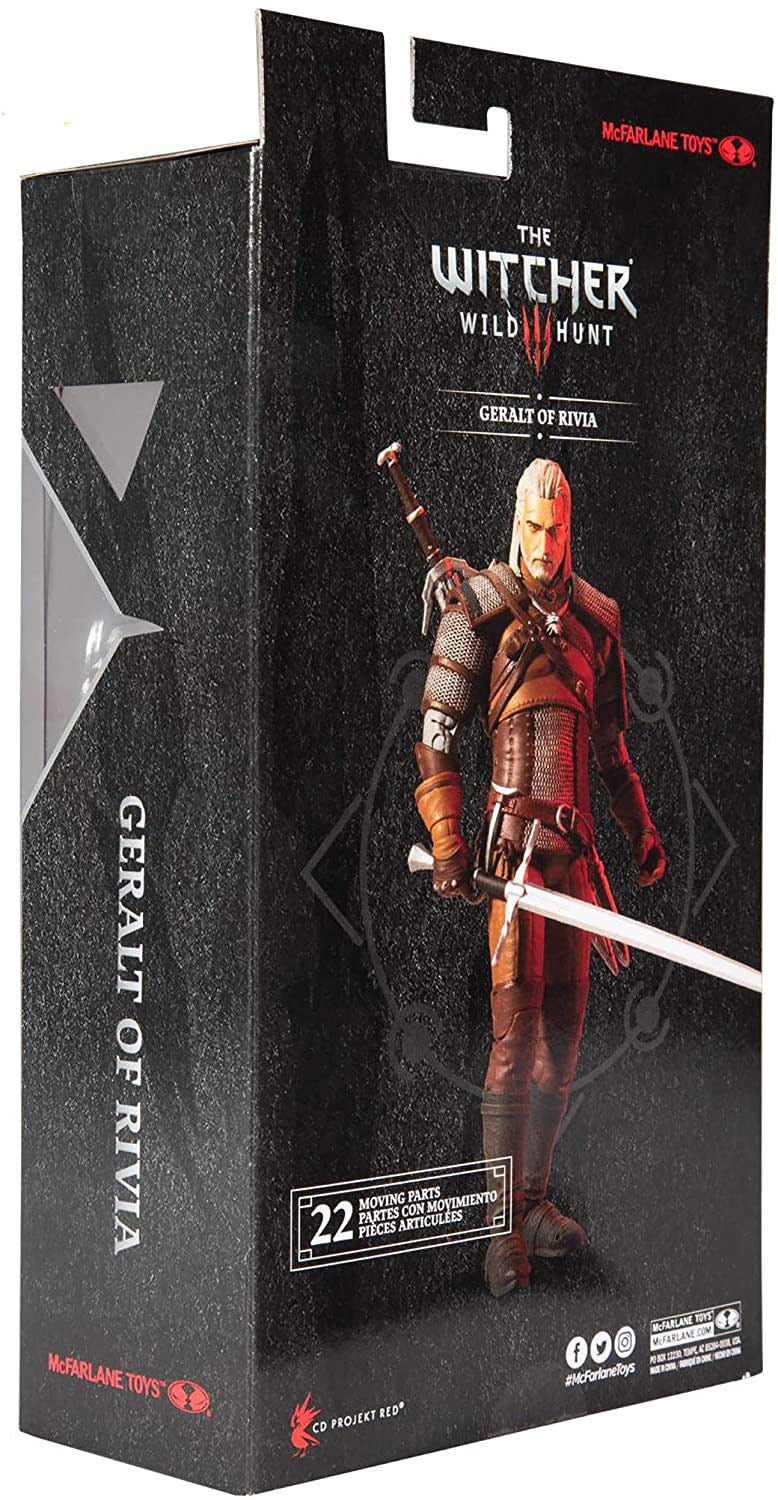 McFarlane -Geralt Of Rivia (Gold Label Series) - The Witcher - merchandise by McFarlane The Chelsea Gamer