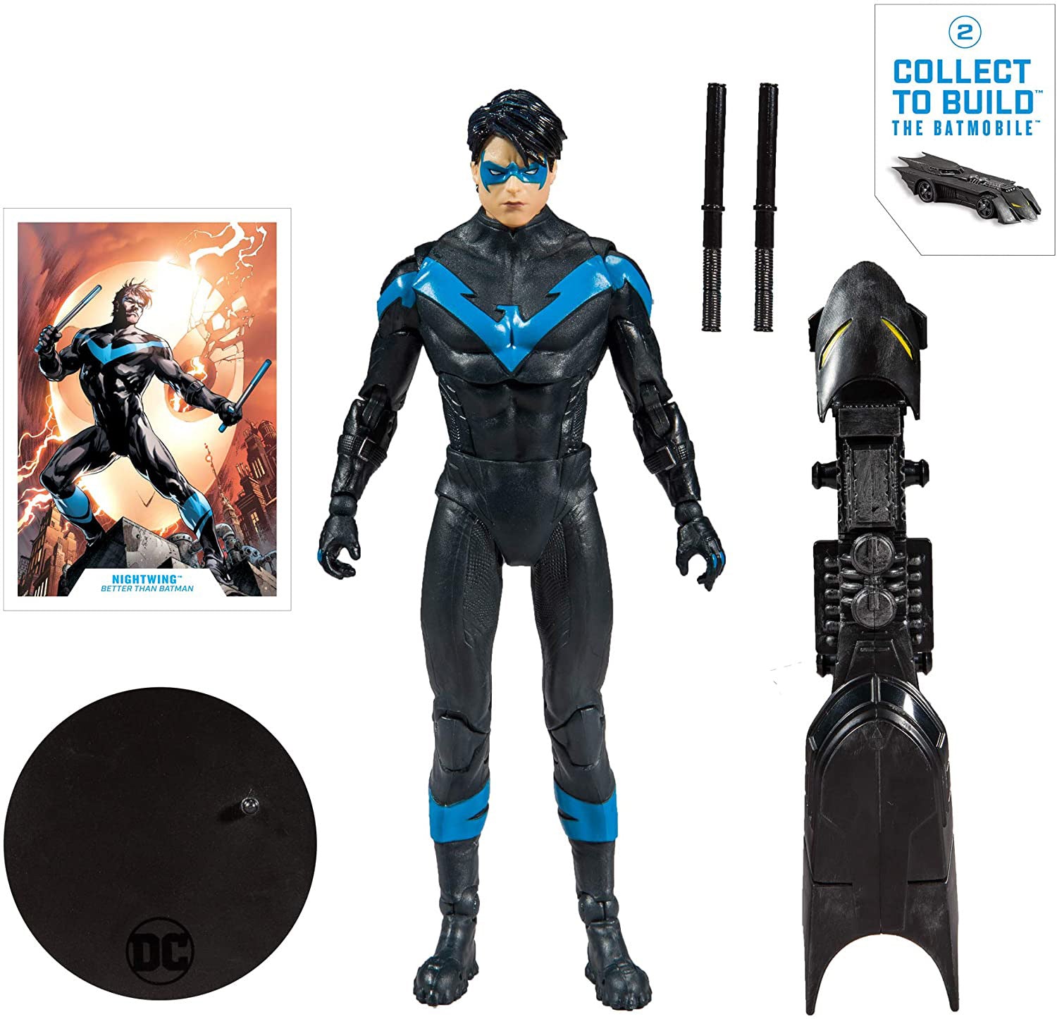 McFarlane - Nightwing: Better Than Batman - DC Multiverse - merchandise by McFarlane The Chelsea Gamer