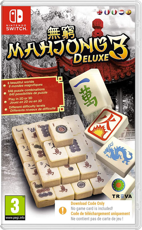 Mahjong Deluxe 3 - Nintendo Switch - Video Games by Mindscape The Chelsea Gamer