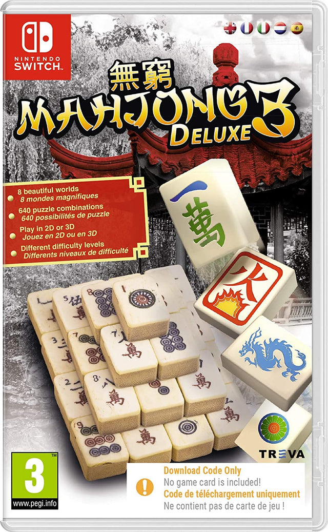 Mahjong Deluxe 3 - Nintendo Switch - Video Games by Mindscape The Chelsea Gamer