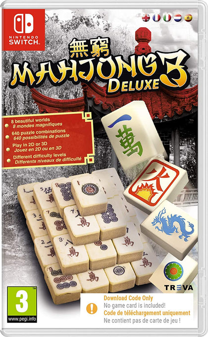 Mahjong Deluxe 3 - Nintendo Switch - Video Games by Mindscape The Chelsea Gamer