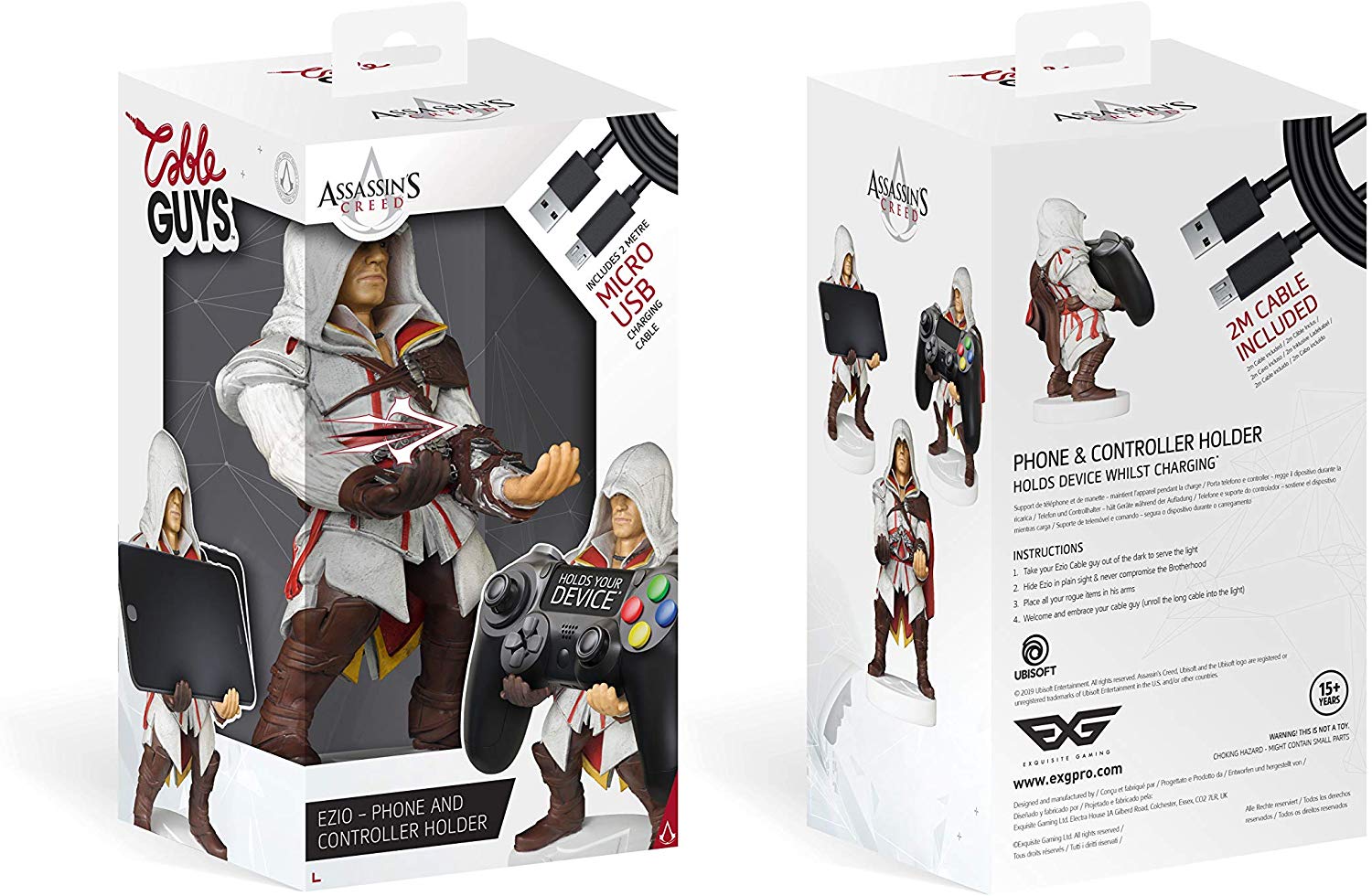 Ezio - Cable Guy - Console Accessories by Exquisite Gaming The Chelsea Gamer