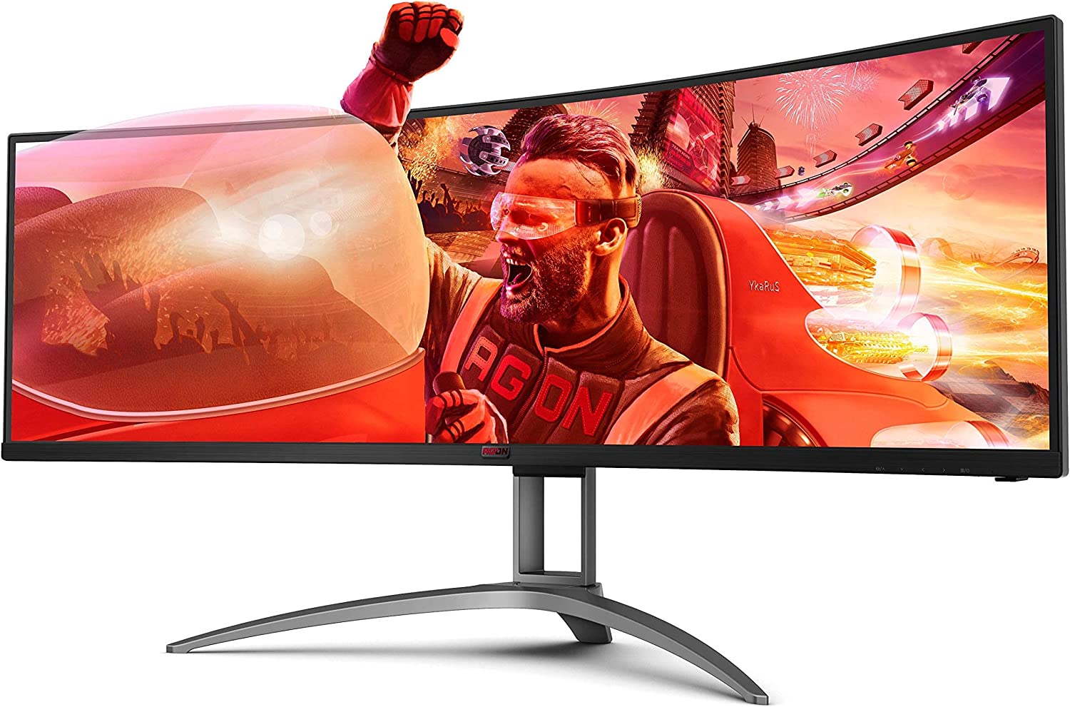 AOC AGON 3 - 49Inch AG493UCX Curved Gaming Monitor - Monitor by AOC The Chelsea Gamer
