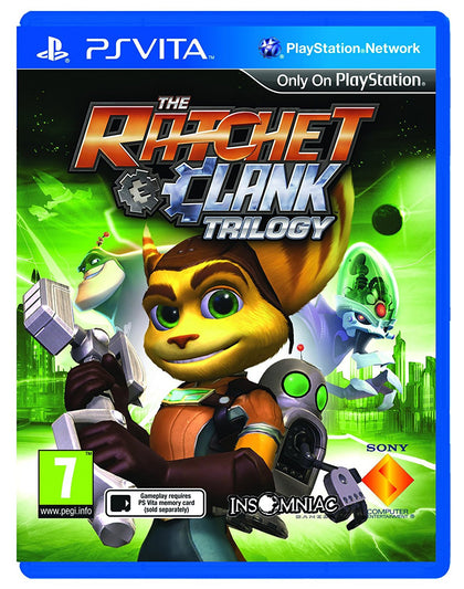 Ratchet and Clank Trilogy - PlayStation Vita - Video Games by Sony The Chelsea Gamer