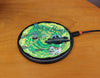 Rick & Morty - 10watt Fast Wireless charger - merchandise by Lazerbuilt Ltd The Chelsea Gamer