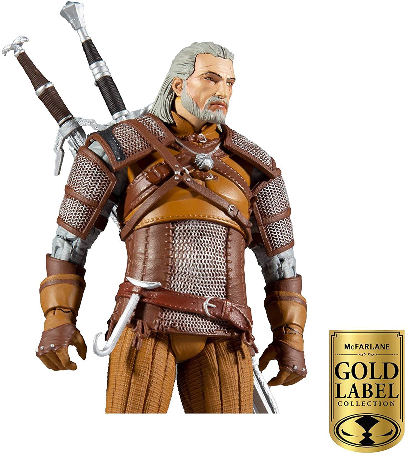 McFarlane -Geralt Of Rivia (Gold Label Series) - The Witcher - merchandise by McFarlane The Chelsea Gamer