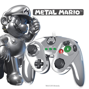 Metal Mario 30th Anniversary controller for Wii U - Console Accessories by PDP The Chelsea Gamer