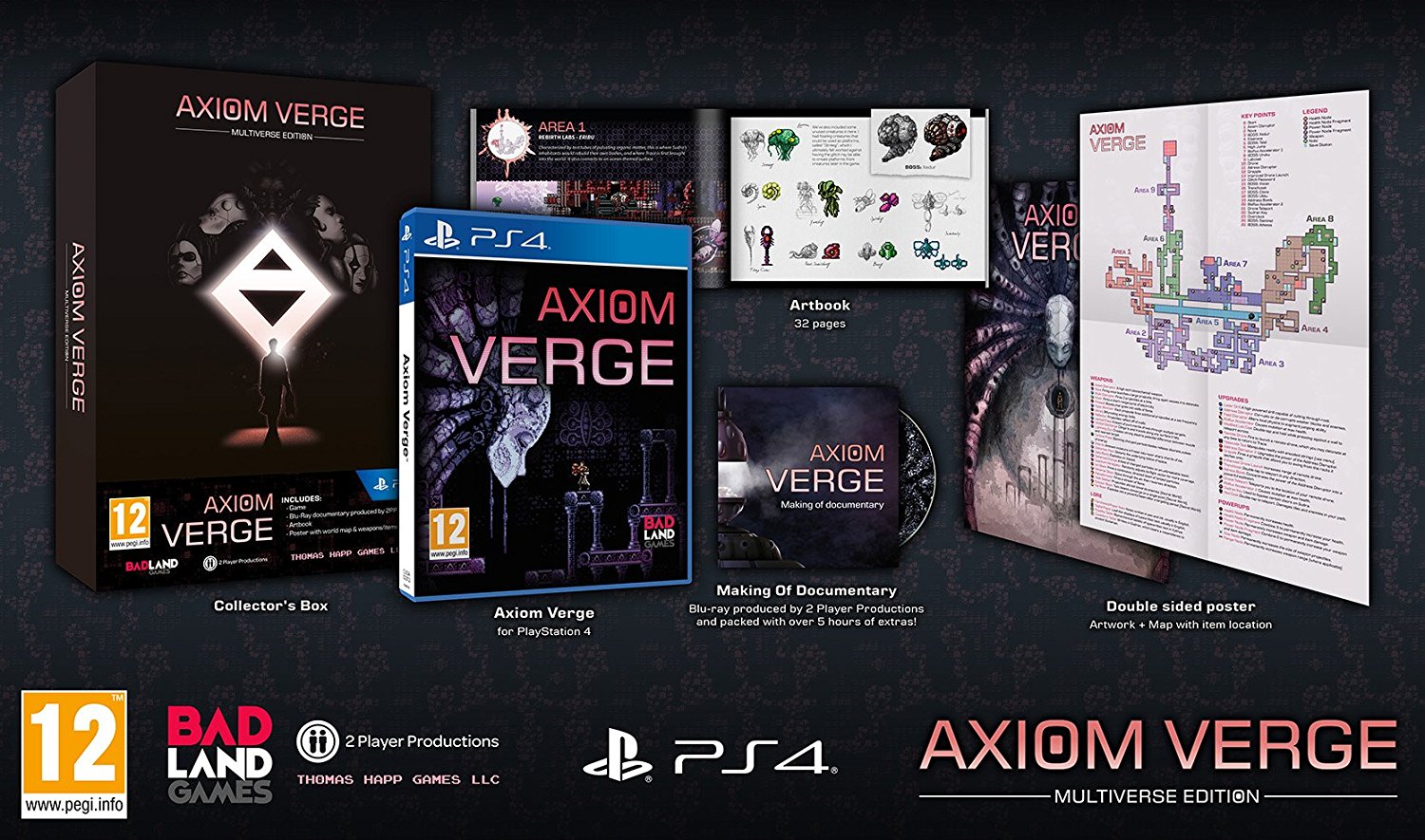 Axiom Verge Multiverse Edition -  PlayStation 4 - Video Games by Maximum Games Ltd (UK Stock Account) The Chelsea Gamer