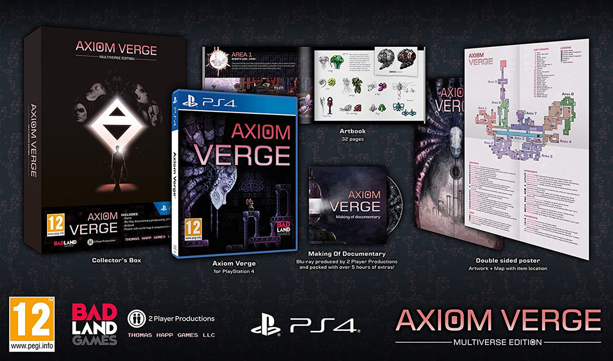 Axiom Verge Multiverse Edition -  PlayStation 4 - Video Games by Maximum Games Ltd (UK Stock Account) The Chelsea Gamer