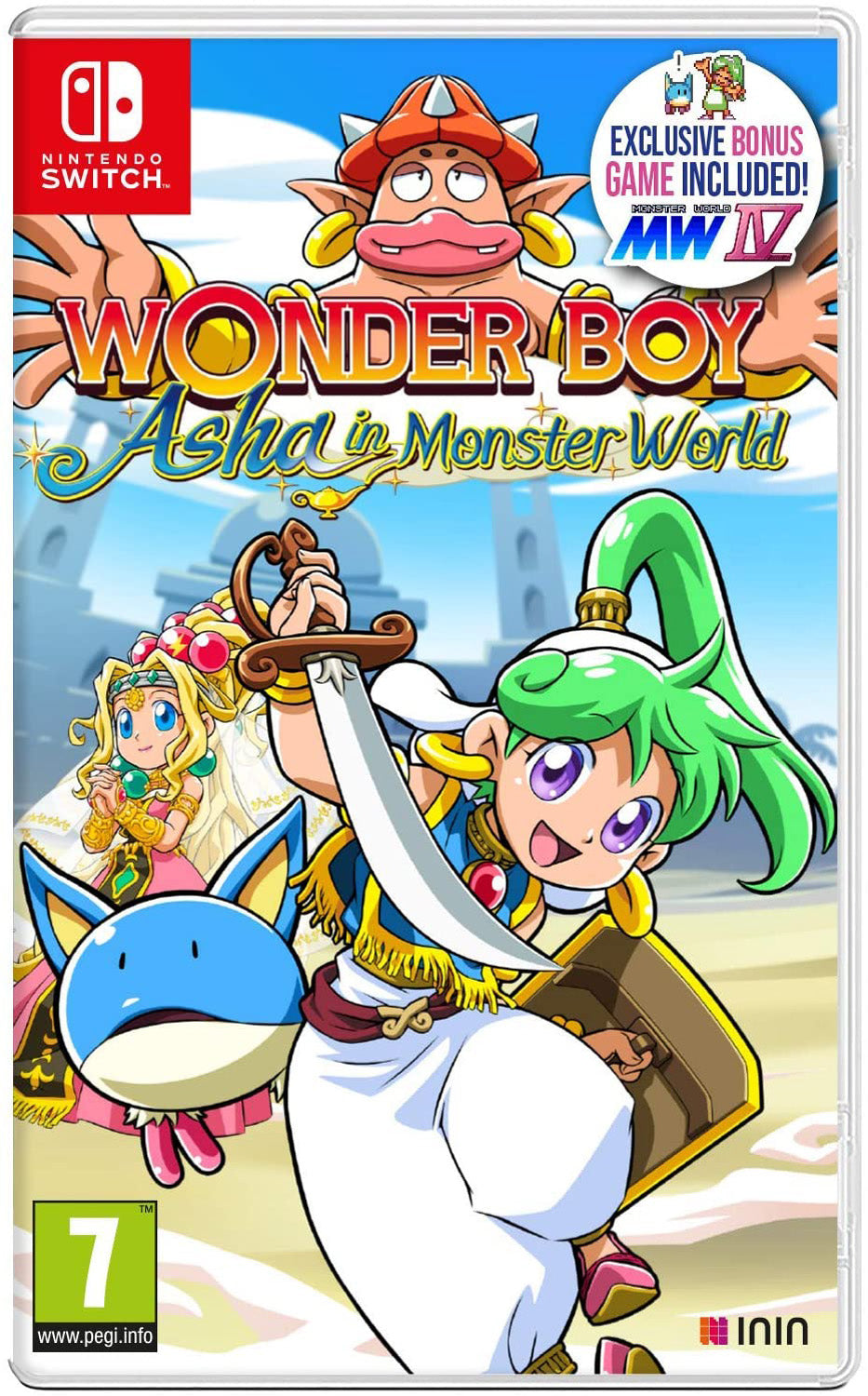 Wonder Boy: Asha in Monster World - Nintendo Switch - Video Games by United Games The Chelsea Gamer
