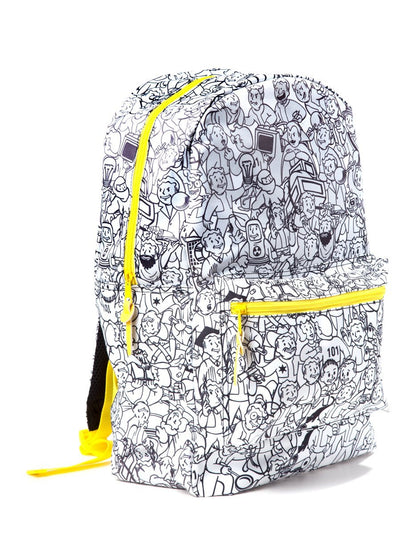 Fallout 4 All Over Printed Backpack - merchandise by Gaya The Chelsea Gamer