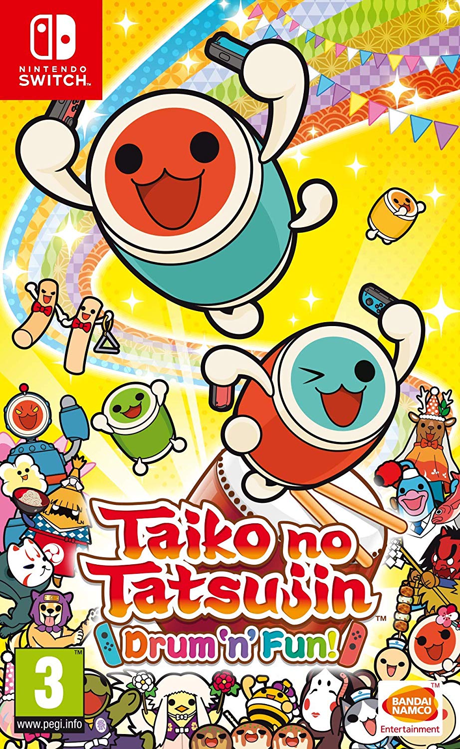 Taiko no Tatsujin: Drum 'n' Fun! - Video Games by Bandai Namco Entertainment The Chelsea Gamer