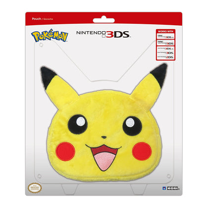 Hori Pikachu Plush Pouch - Case for Nintendo 3DS - Console Accessories by HORI The Chelsea Gamer