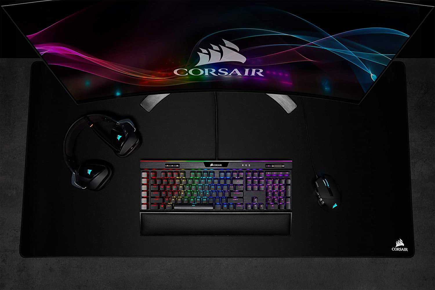 Corsair- MM500 Gaming Mouse Pad - 3XL - Surface by Corsair The Chelsea Gamer