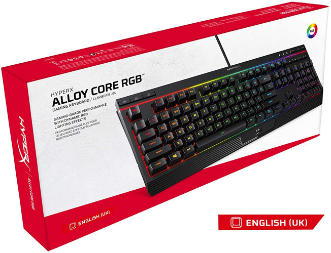 HyperX Alloy Core RGB keyboard - Keyboard by HyperX The Chelsea Gamer