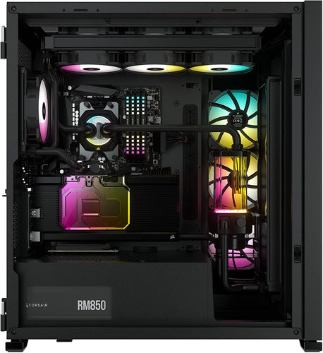 Corsair iCUE 7000X RGB Tempered Glass Full-Tower ATX PC Case — Black - Core Components by Corsair The Chelsea Gamer