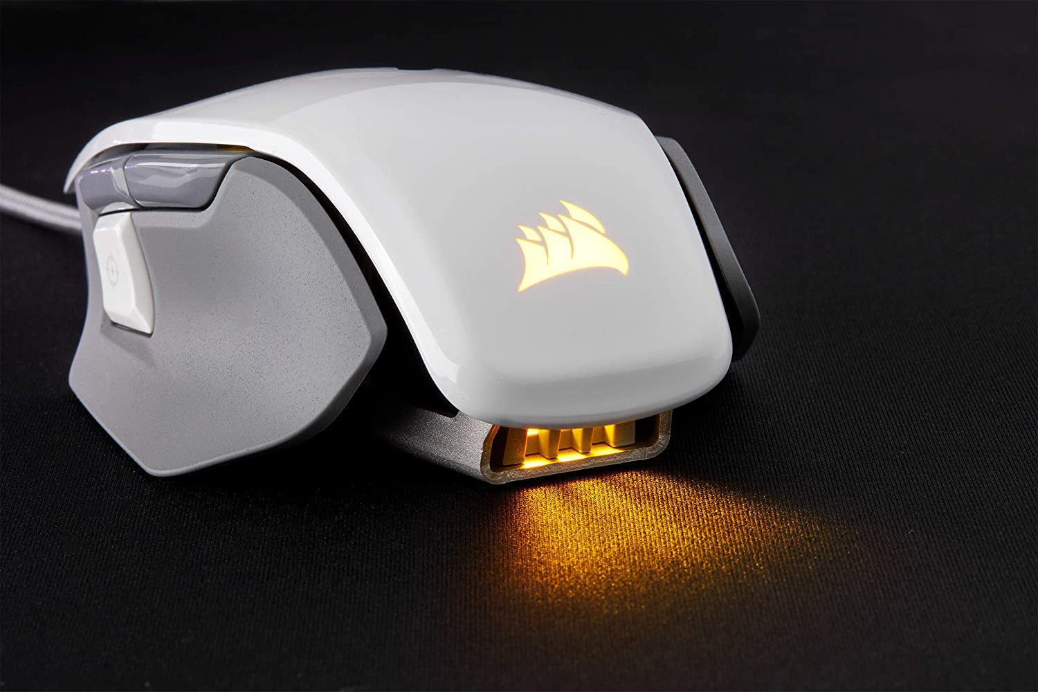 Corsair - M65 RGB ELITE Tunable FPS Gaming Mouse - White - Mice by Corsair The Chelsea Gamer
