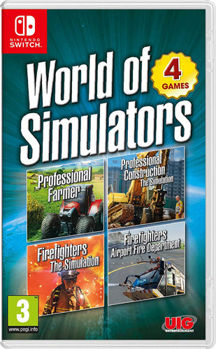 World of Simulators - FF Airport, Pro Farmer, Pro Construction, FF Sim - Nintendo Switch - Video Games by Toplitz The Chelsea Gamer