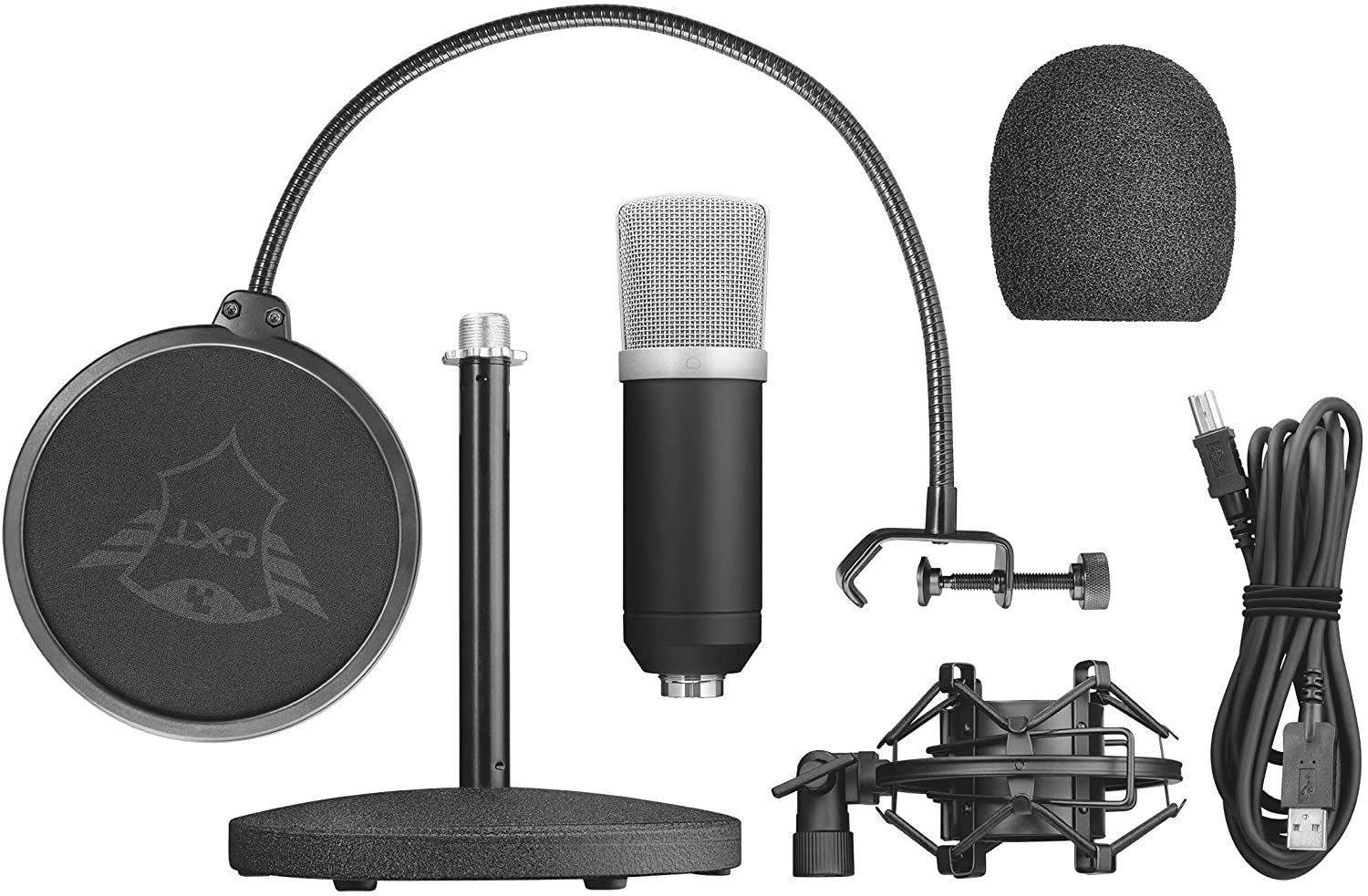 Trust - GXT 252 Emita Streaming Microphone - Core Components by Trust The Chelsea Gamer