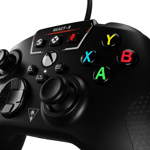 Turtle Beach REACT-R™ Controller – Wired, Black - Console Accessories by Turtle Beach The Chelsea Gamer