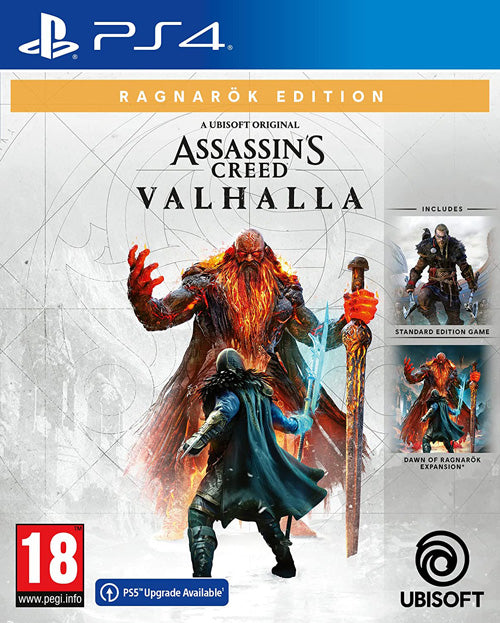 Assassin's Creed Valhalla - Ragnarok Edition - PlayStation 4 - Video Games by UBI Soft The Chelsea Gamer